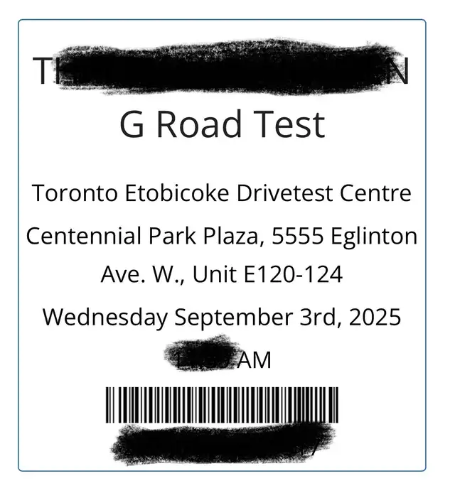 EARLY G2-G ROAD TEST (G-G2) BOOKING, DRIVE CLASSES63838173473665122