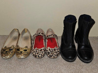 Size 1 girl's shoes /  boot lot