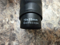 10x25 Golf Scope with Case