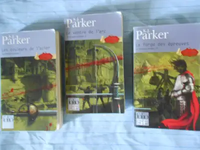 K.J. Parker - la trilogie Loredan tome 1 les Couleurs de l'acier -- tome 2 le Ventre de l'Arc -- tom...