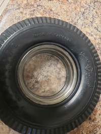 Vintage Firestone  Tire Deluxe Champion Ashtray