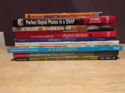Bundle of Books on Scrapbooking and Photography, View more