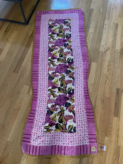 Authentic TORY BURCH 90% Wool 10% Silk Scarf (70 x 26), View more
