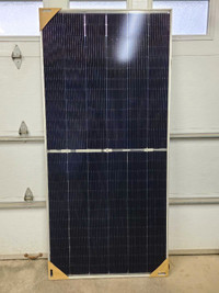 Solar panels, panneaux solaires, 460w bi-facial