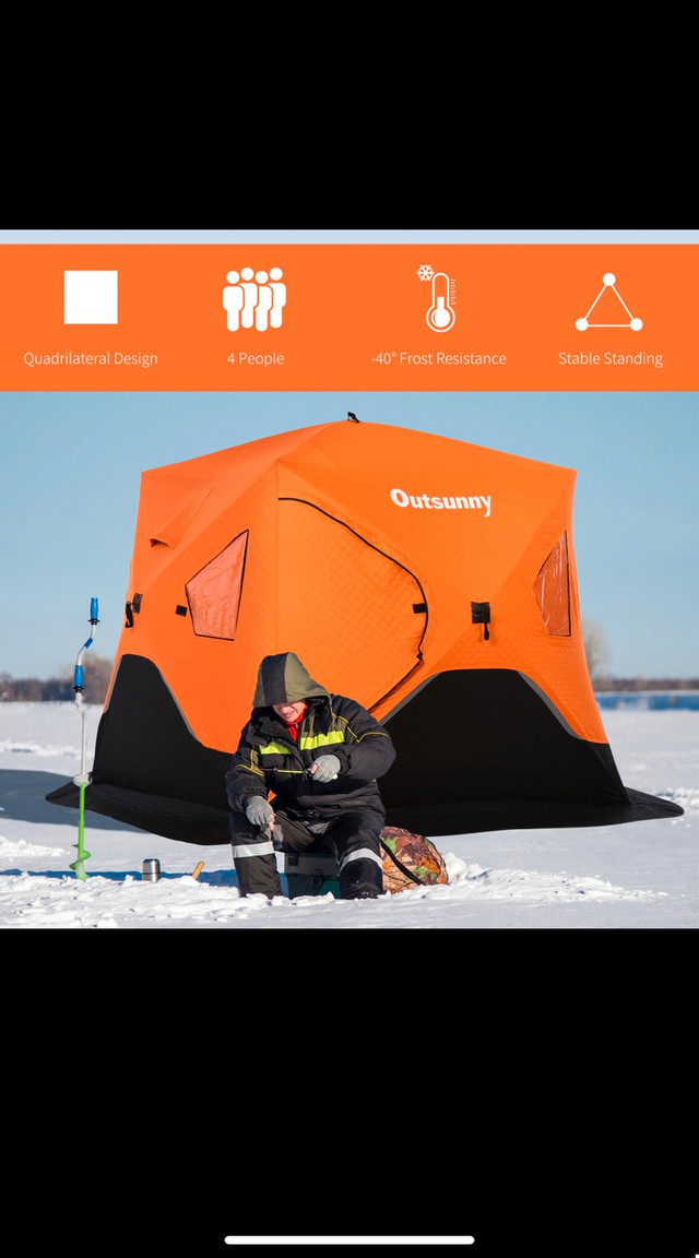 Ice fishing tent in Other in City of Toronto - Image 4