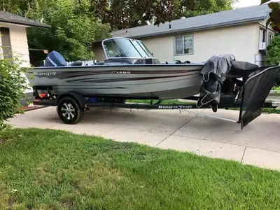 Ranger 1680 16 ft envirude 90 motor , comes with trailer