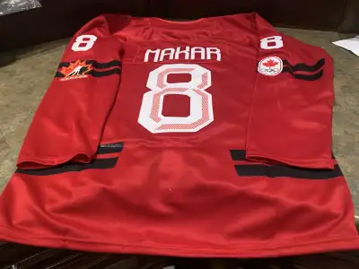 Cale  Makar mens small Olympic  Jersey, View more