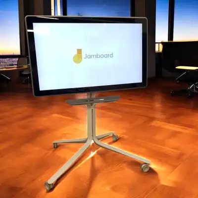 Google Jamboard Monitor TV GA5A 55" 4K Home Display Wheels K7507, View more