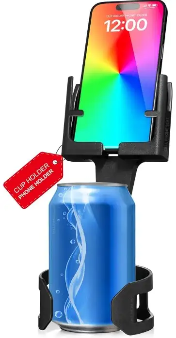 Cup Holder Phone Holder, View more