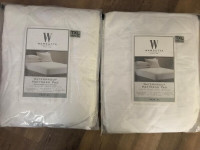 New Wamsutta Waterproof Cotton Mattress Pad - Twin XL