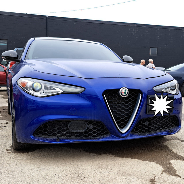 2017 Alfa Romeo Giulia TI Lusso AWD (NEEDS NEW ENGINE) in Cars & Trucks in Markham / York Region - Image 3