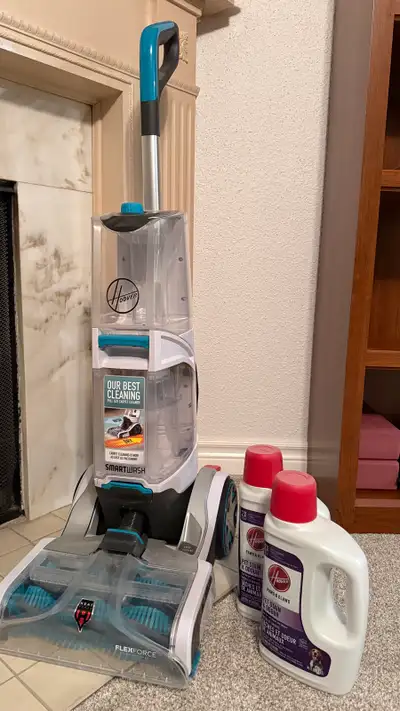 Hoover SmartWash+ Automatic Carpet Cleaner Machine for Carpet and Upholstery, Deep Cleaning Carpet S...