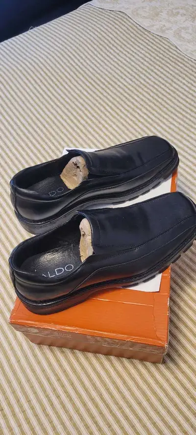 Soulier Mocassin Homme noir taille 10 neuf, View more