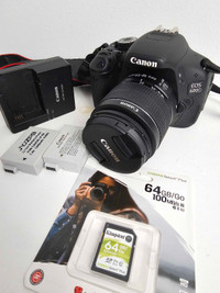 Perfect Beginner Camera | Canon T3i/600D | Shutter count 3K