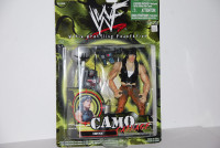 WWF WWE Camo Carnage Series: Chyna action figure, Brand New and