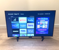 32'' SHARP Roku Smart LED TV