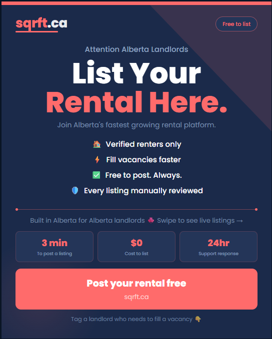 List for Free - sqrft.ca in Other in Calgary - Image 2