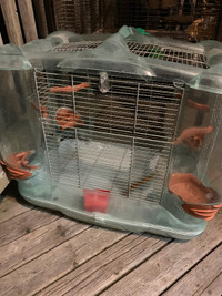 Large bird carrier cage