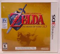 Legend of Zelda Ocarina of Time 3D Nintendo 3DS Game 2011 NM+