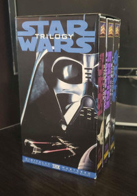 Star Wars Trilogy 3 vhs box set boxset in excelent condition