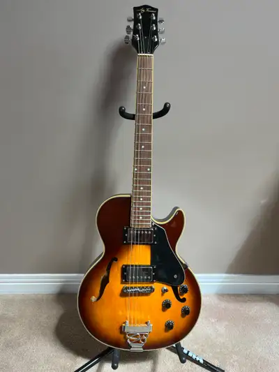 JayTurserJT-134 Semi-hollowbodyelectricguitar-TobaccoSunburst, View more