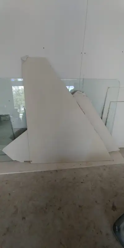 Drywall. Pieces of different sizes. From $3 to $5 each depending on the size.