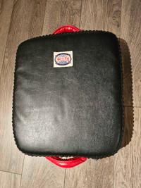 Low kick pad, kick+punch pads, basic gloves