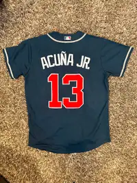 Ronald Acuna Jr. Baseball Jersey (Size M & L)