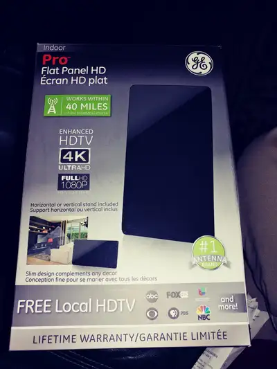 Flat Panel Indoor HD Digital TV Antenna, Long Range , View more