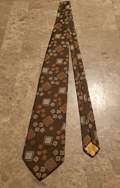 VINTAGE Beefeater Brown Men's Tie, View more