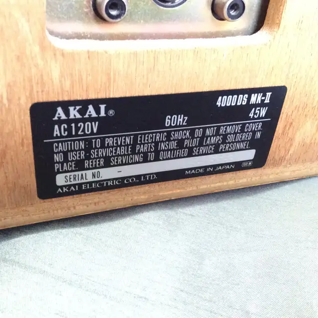Akai 4000DS MKII Stereo Reel To Reel Tape Recorder (1973-79) in Stereo Systems & Home Theatre in Mississauga / Peel Region - Image 4