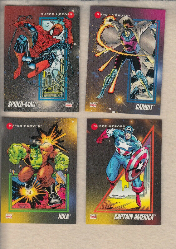 1992 Impel Marvel Universe Series 3 Complete Base Set 1-200 dans Art et objets de collection  à Longueuil/Rive Sud - Image 2