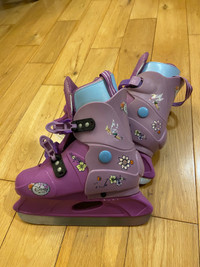 Disney series ice skates adjustable sizes 3-6