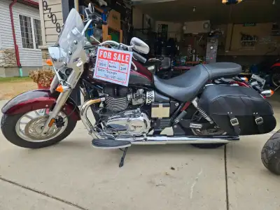 2014 Triumph America · 865cc. Driven 16,923 kilometers In great condition only one owner. Has quick...