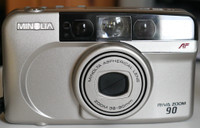 Vintage Minolta RIVA zoom 90 film camera