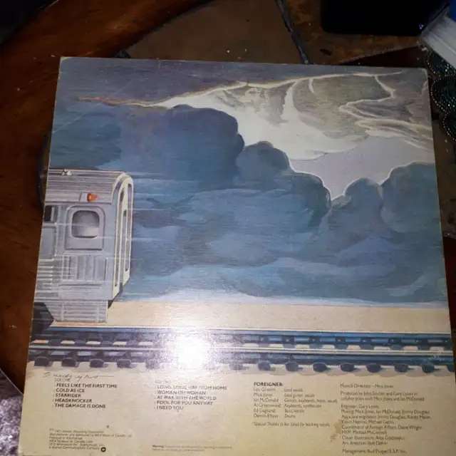 Vintage vinyl Foreigner 1977 Ksd 19109C63010223516417121