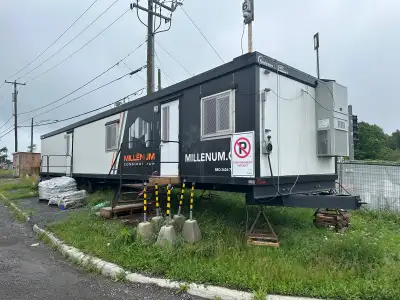 I have 1 trailer lile this 60’. A/C and heating. Toilets. Trailer is ready to move. Everything is di...