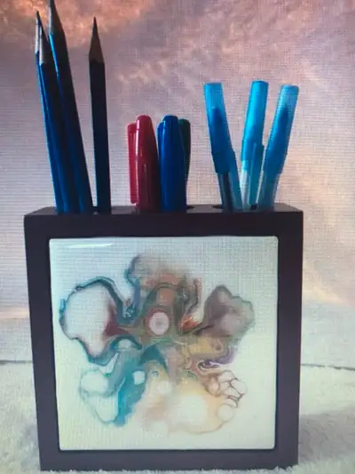 Hi! My name is Julia and I make one of a kind wall decor! Some of the items I make are 4 piece tile...