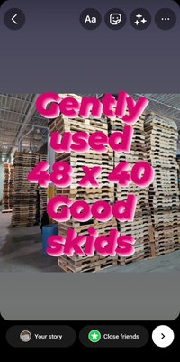 Pallets in stock today 391 Attwell drive near pearson / woodbine Mississauga / Peel Region Toronto (GTA) Preview