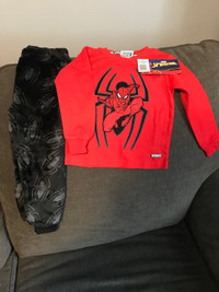 Boys  Track Suit ( Or  PJs ) Size 2-3 -Spiderman -New with Tags