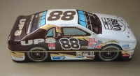 Dale Jarrett #88 Ford Taurus UPS Race Car Cookie Tin