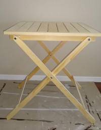 Garden (balcony) pine table