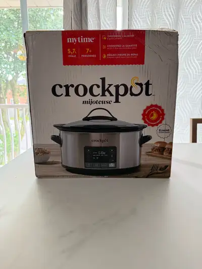 Crock-Pot MyTime Slow Cooker 5.7L, View more