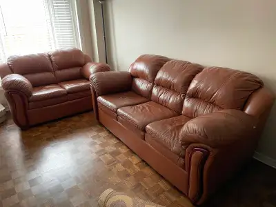 Leather Sofa, View more