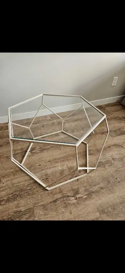 geometric glam coffee table , View more
