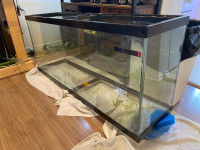55 Gallon tank- needs to be resealed  