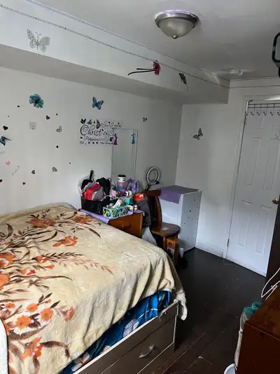 In a beautiful house , walk out basment a private room with private bathroom available for rent as J...