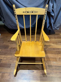 Toddler Antique Rocking Chair 