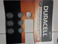 Brand new Duracell CR2032 batteries - $10 for 5 batteries