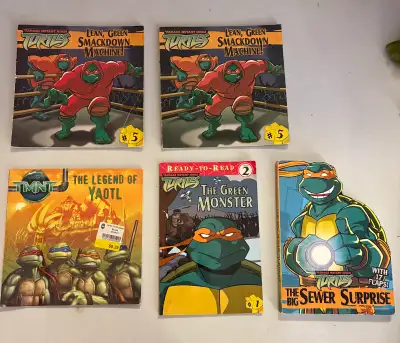 Ninja turtles books 2003/2008, View more